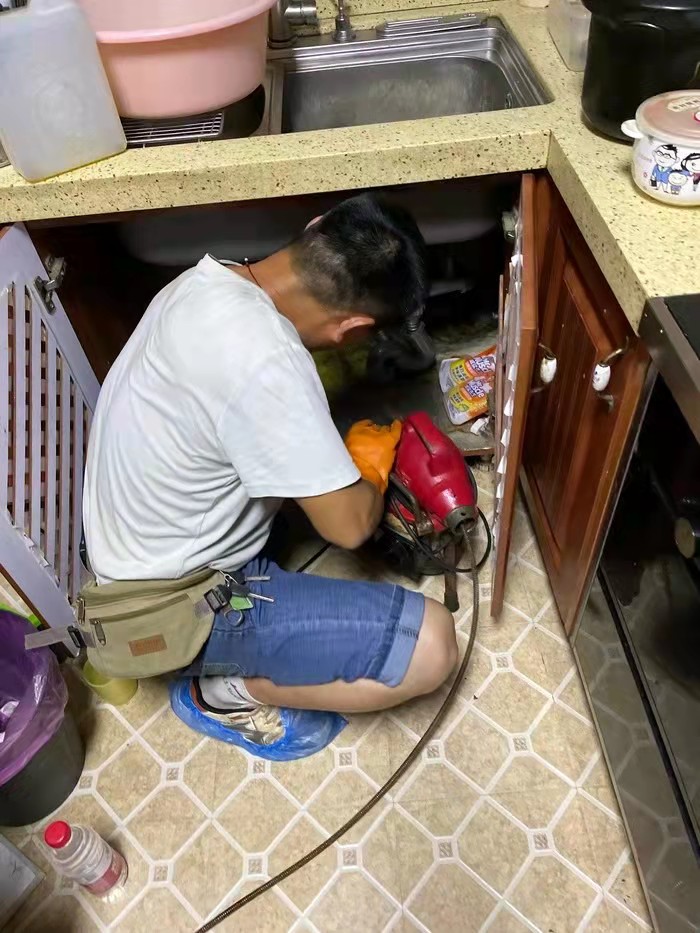 九所镇通下水道